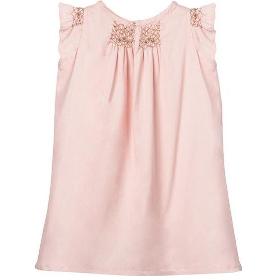Hana Smocked Dress - Blush