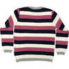 Flamingo Embroidered Stripe Pullover, Multi - Sweaters - 2