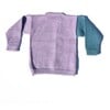 Zig Zag Cardigan Lavender/Teal - Sweaters - 2