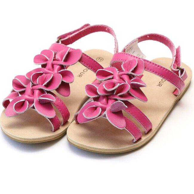 Georgia Blossom Sandal, Fuschia - L'Amour Shoes | Maisonette