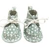 Kaboom! Bebe, Blue Polka - Booties - 2