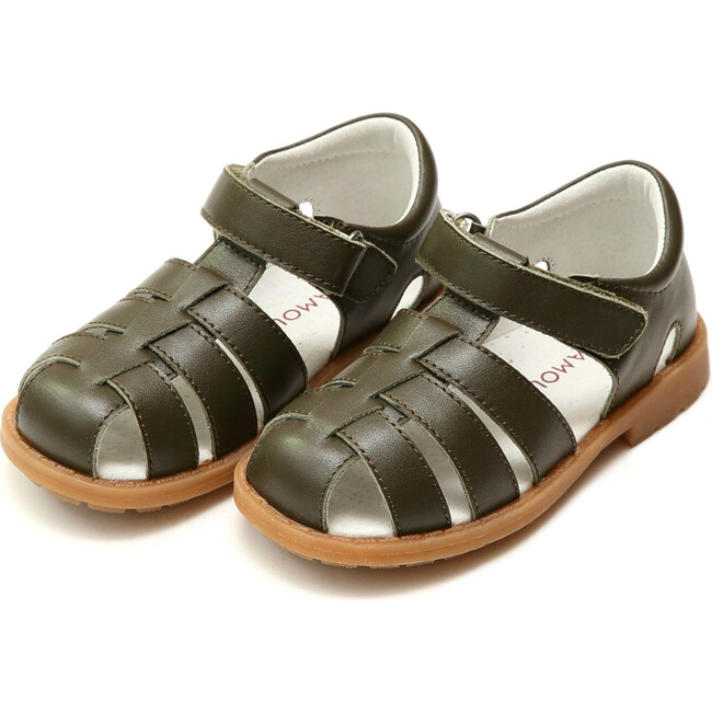 Preston Fisherman Sandal, Khaki - Sandals - 1