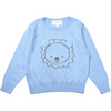 Lion Jumper, Blue - Sweatshirts - 1 - thumbnail