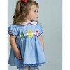 ABC Marisa Peter Pan Bloomer Set, Blue - Dresses - 2