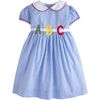 ABC Marisa Peter Pan Dress, Blue - Dresses - 1 - thumbnail