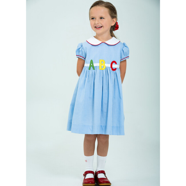 ABC Marisa Peter Pan Dress, Blue - Dresses - 2