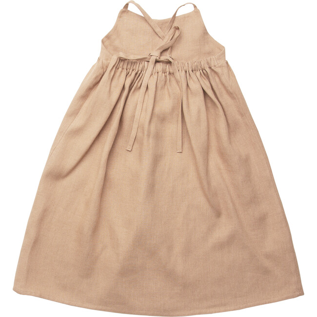 Daisy Chain Dress, Clay Linen - Dresses - 9