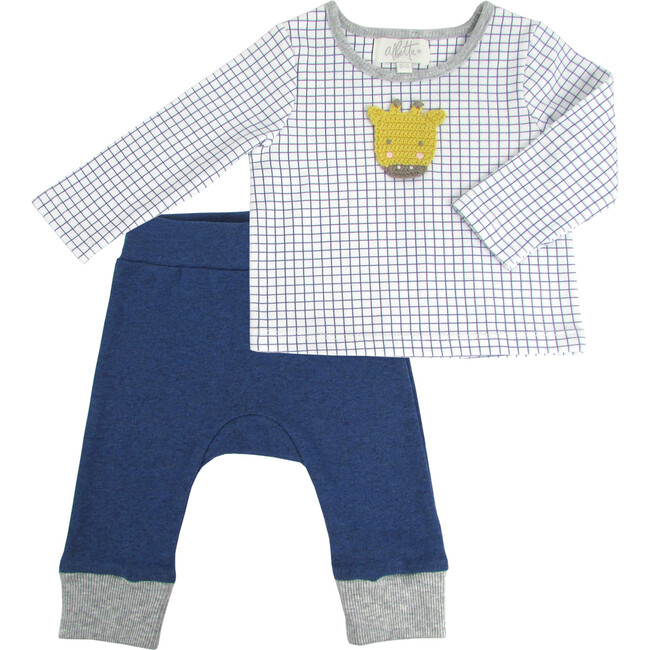 Crochet Giraffe Playset - Mixed Apparel Set - 1