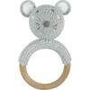 Crochet Mouse Ring Rattle Teether - Teethers - 1 - thumbnail