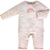 Crochet Pink Rainbow Babygro - Rompers - 1 - thumbnail