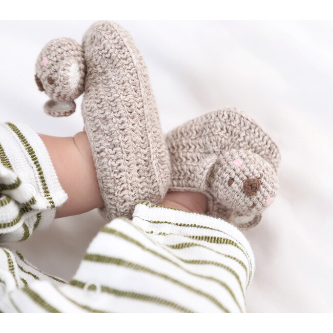 Crochet Bear Booties - Booties - 2