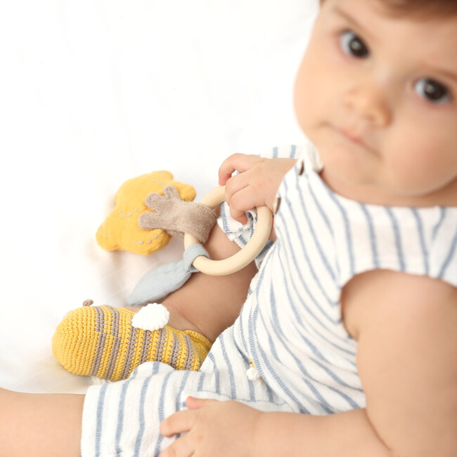 Crochet Baby Bee Booties - Booties - 4