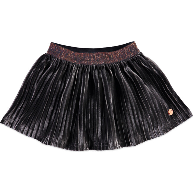 Accordion Skirt, Grey - Skirts - 1