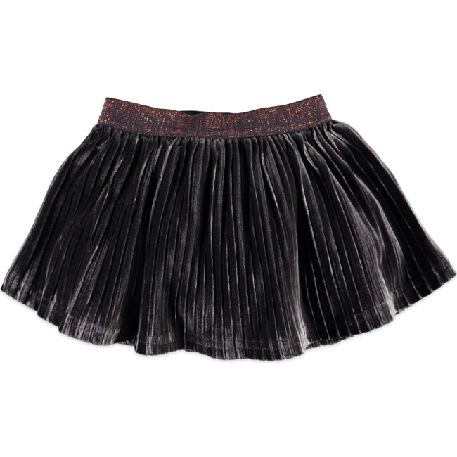 Accordion Skirt, Grey - Skirts - 2