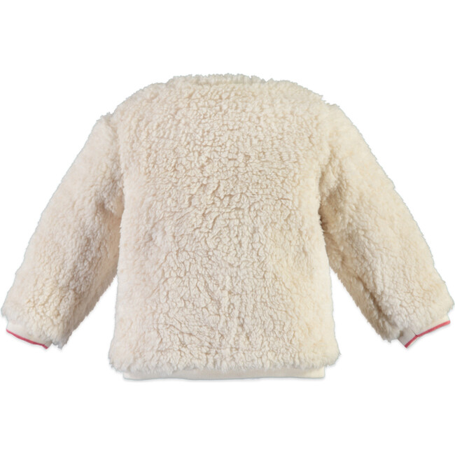 Fluffy Jacket, Cream - Jackets - 2