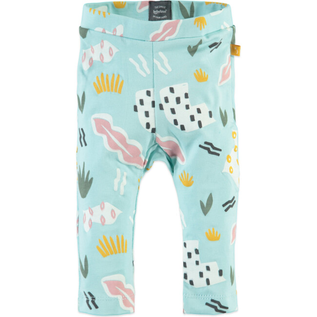 Sea Life Leggings, Mint - Leggings - 1