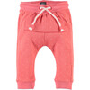 Dots Sweatpants, Coral Red - Sweatpants - 1 - thumbnail