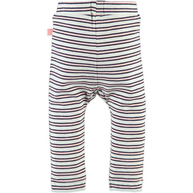 Stripe Legging, Crème - Leggings - 2
