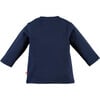 Drum Long Sleeve Tee, Indigo - Tees - 2