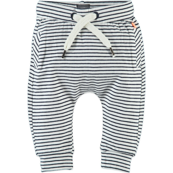 Stripe Sweatpants, Off White - Babyface Tops | Maisonette