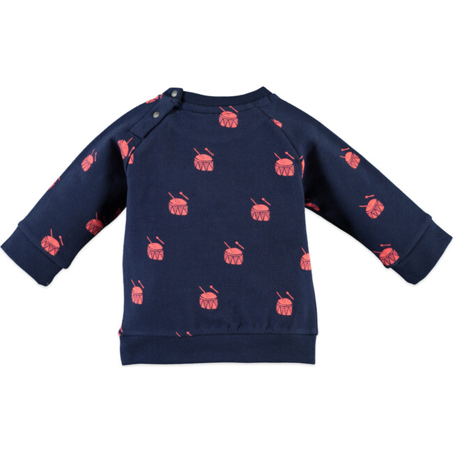Drums Sweatshirt, Indigo - Sweatshirts - 2