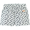 Printed Shorts, Off White - Shorts - 2