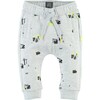 Little Houses Sweatpants, Light Grey Melee - Sweatpants - 1 - thumbnail