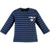 Long Sleeve Tee, Cobalt - Tees - 1 - thumbnail