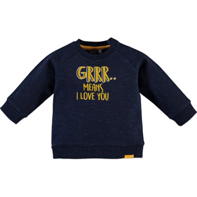 Grrr Sweatshirt, Navy