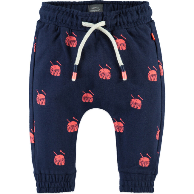 Drums Sweatpants, Indigo - Sweatpants - 1