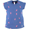 Popsicle T-Shirt Dress, Royal Blue - Play Dresses - 1 - thumbnail