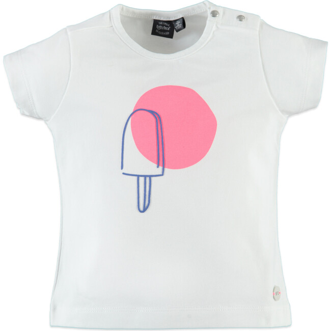 Popsicle Tee, White - Tees - 1