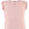 Ruffle Top, Chalk Pink - Shirts - 2
