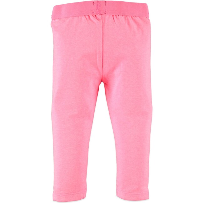 Capri Leggings, Neon Pink - Leggings - 2