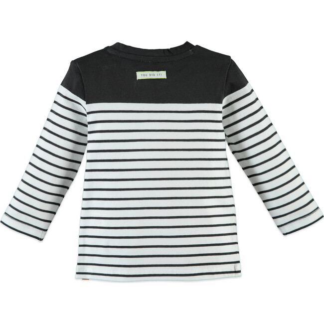 Long Sleeve Striped Tee, Antra - Tees - 2