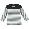 Long Sleeve Striped Tee, Antra - Tees - 2