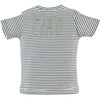 Striped Pocket Tee, Black - Tees - 2