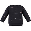 Swimmer Sweatshirt, Ink - Sweatshirts - 2