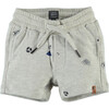 Sweatshorts, Cool Grey Melee - Shorts - 1 - thumbnail