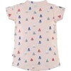 Jellyfish Short Sleeve Dress, Shell Pink - Dresses - 2