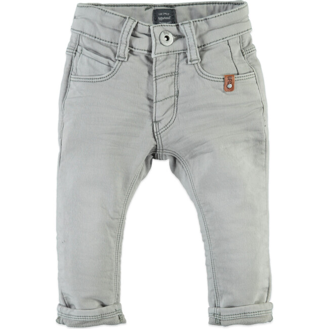 Jogger Jean, Stone - Jeans - 1