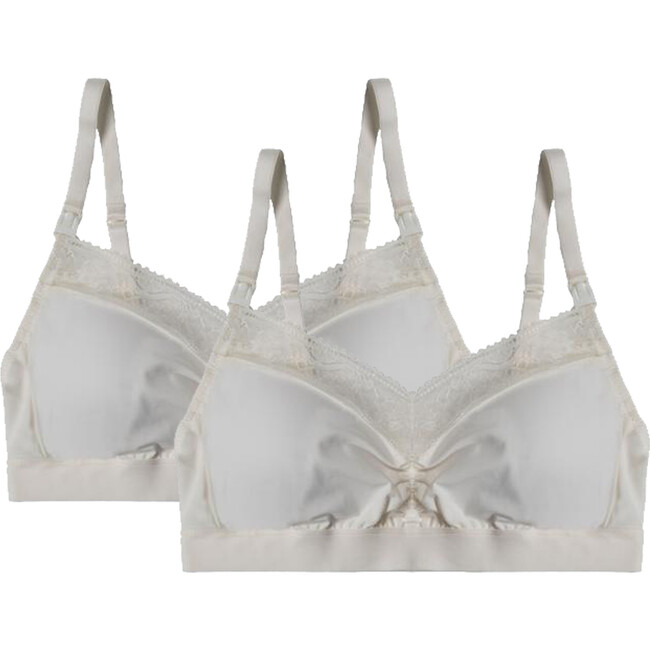 Women's Rosa Bra Two Pack, Off White