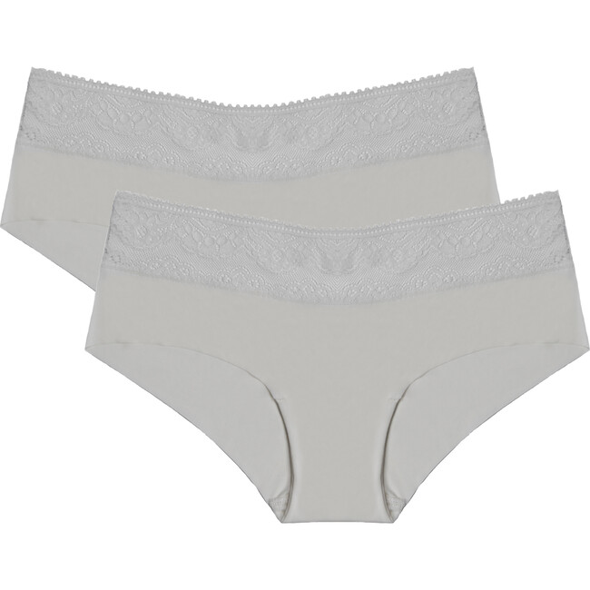 Women's Rosa Knicker Two Pack, Off White