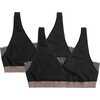 Women's Florence Bra Two Pack, Black - Nursing Bra - 1 - thumbnail