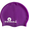 Afro-tots Swimcap, Purple - Swim Caps - 1 - thumbnail