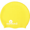 Afro-kids Swimcap, Yellow - Swim Caps - 1 - thumbnail