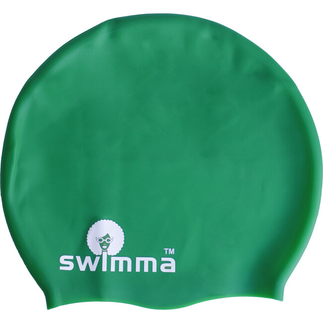 Afro-kids Swimcap, Green