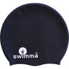Afro-kids Swimcap, Black - Swim Caps - 1 - thumbnail