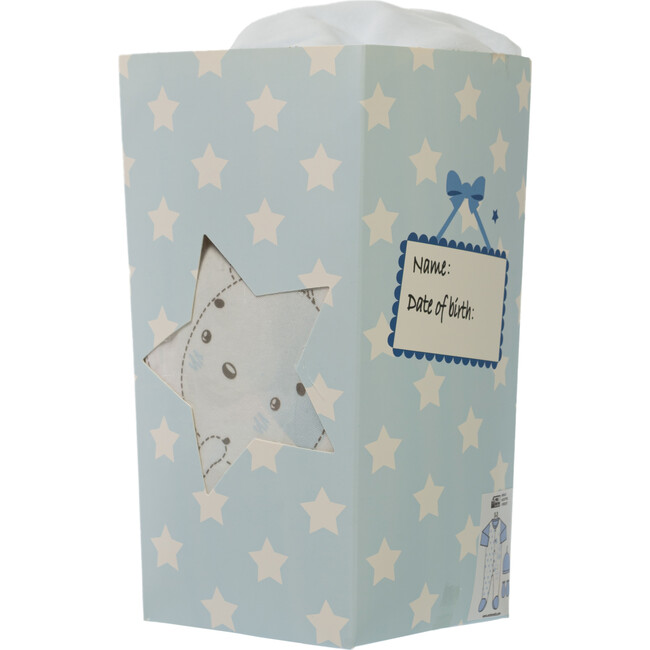Patisserie Ready to Pop 3-Piece Layette Set, Blue - Onesies - 1