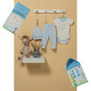 Patisserie Collection 3-Piece Layette Gift Set, Blue Giraffe - Onesies - 3